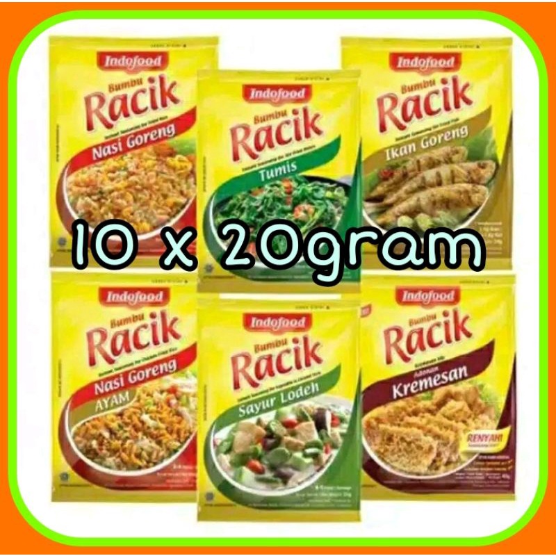 Indofood Bumbu Racik 10 x 20gr