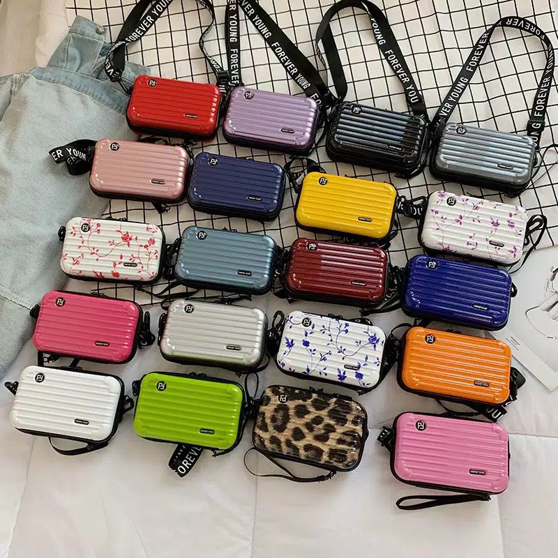 NEW !!! 43V32 Y0VNG K0PP3RR TAS SELEMPANG MINI Tas Selempang Wanita Sling Bag Shoulder Bag Wanita Tas Import tas premium Tas Wanita Branded Tas Kekinian  tas wanita tas selempang tas wanita import Tas Wanita Murah