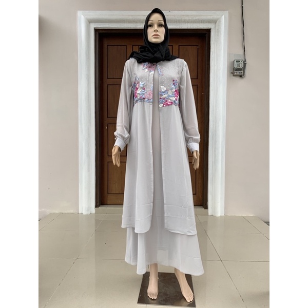 Gamis Ceruty Brulat + Outer