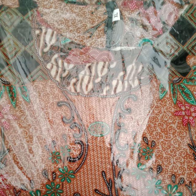 Batik Couple Keluarga Sania Ruffle Ori Ndoro Jowi Dnt Motif Toples