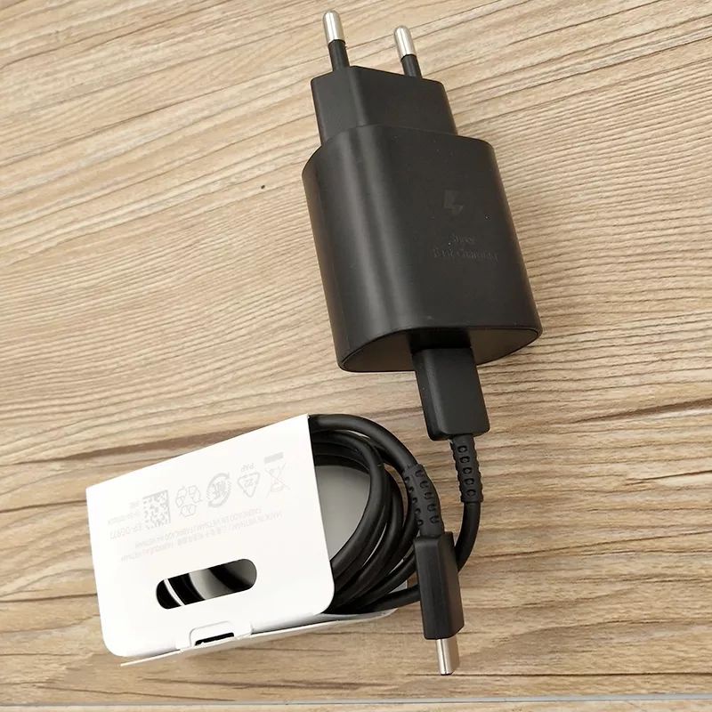 CHARGER ORIGINAL SAMSUNG GALAXY A52S 5G USB TYPE C TO TYPE C TRAVEL CARGER ORI SUPER FAST CHARGING 25WATT CASAN