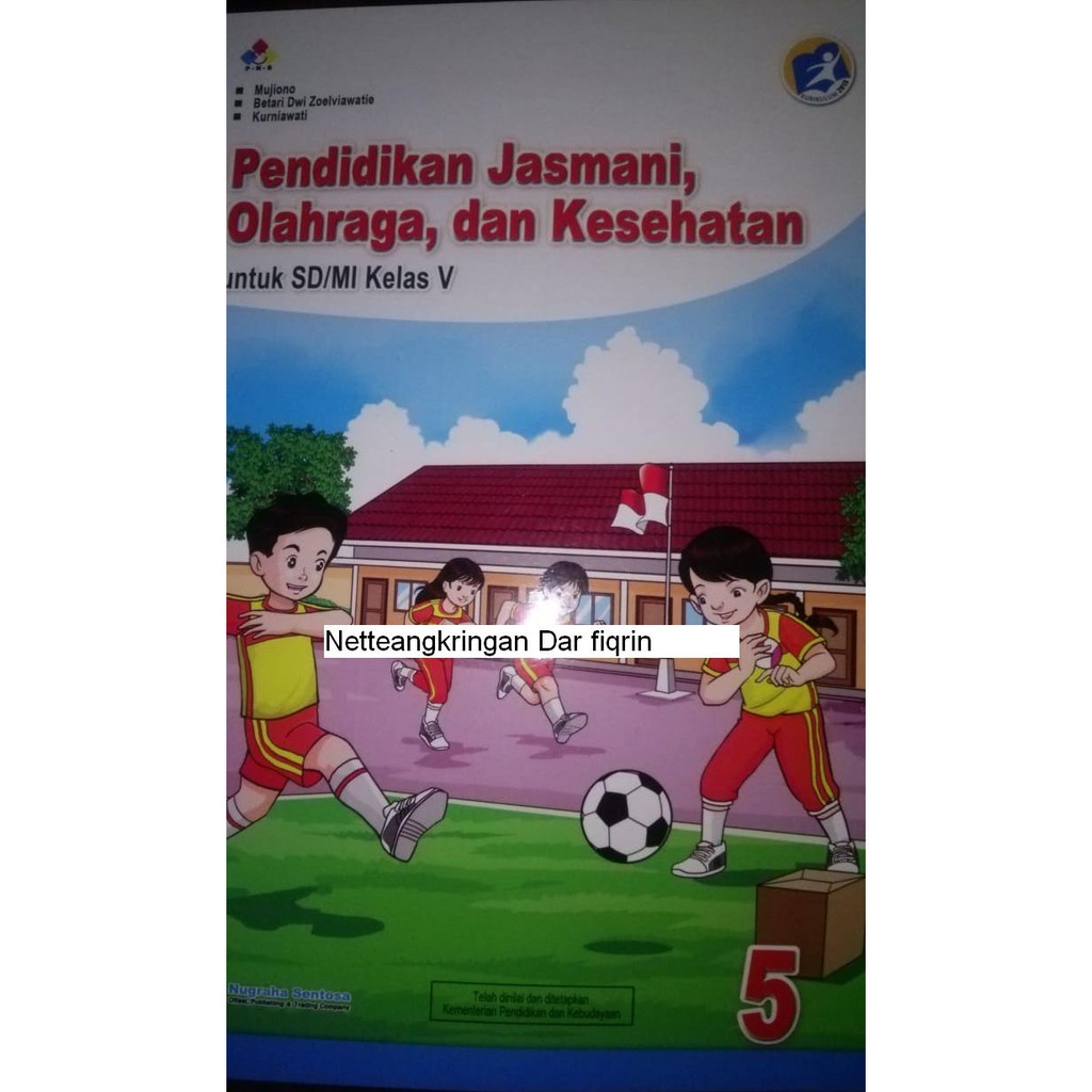 Buku guru PJOK kelas 5 untuk semester 1 dan 2 K13 revisi