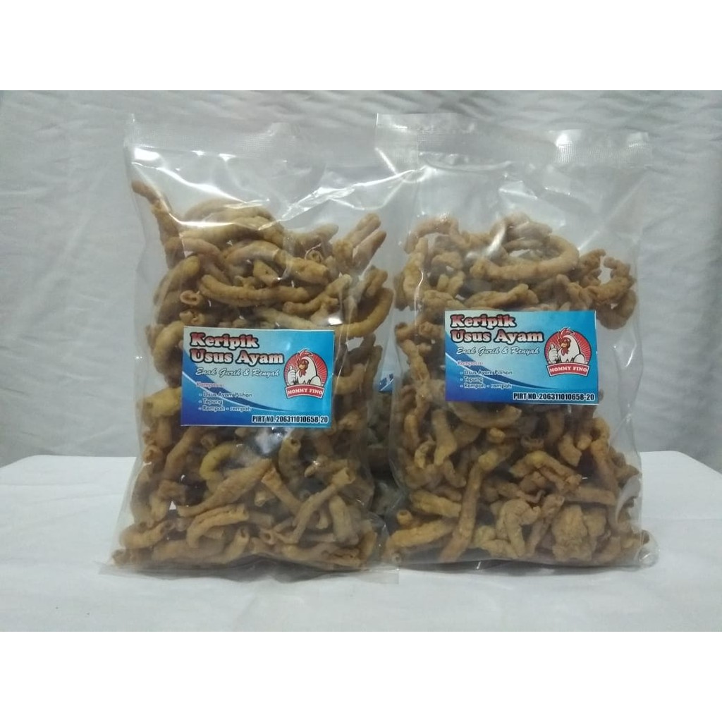 

Aneka Snack Keripik Usus Ayam Kemasan 200 gram