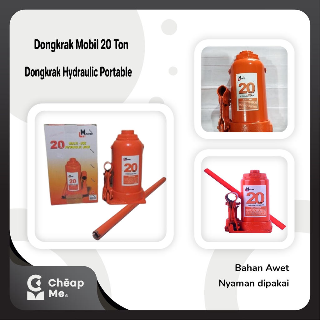 Dongkrak Mobil 20 Ton Hidrolik Hydraulic Jack Truk, Mobil Model BOTOL / DONGKRAK BOTOL / DONGKRAK Mo