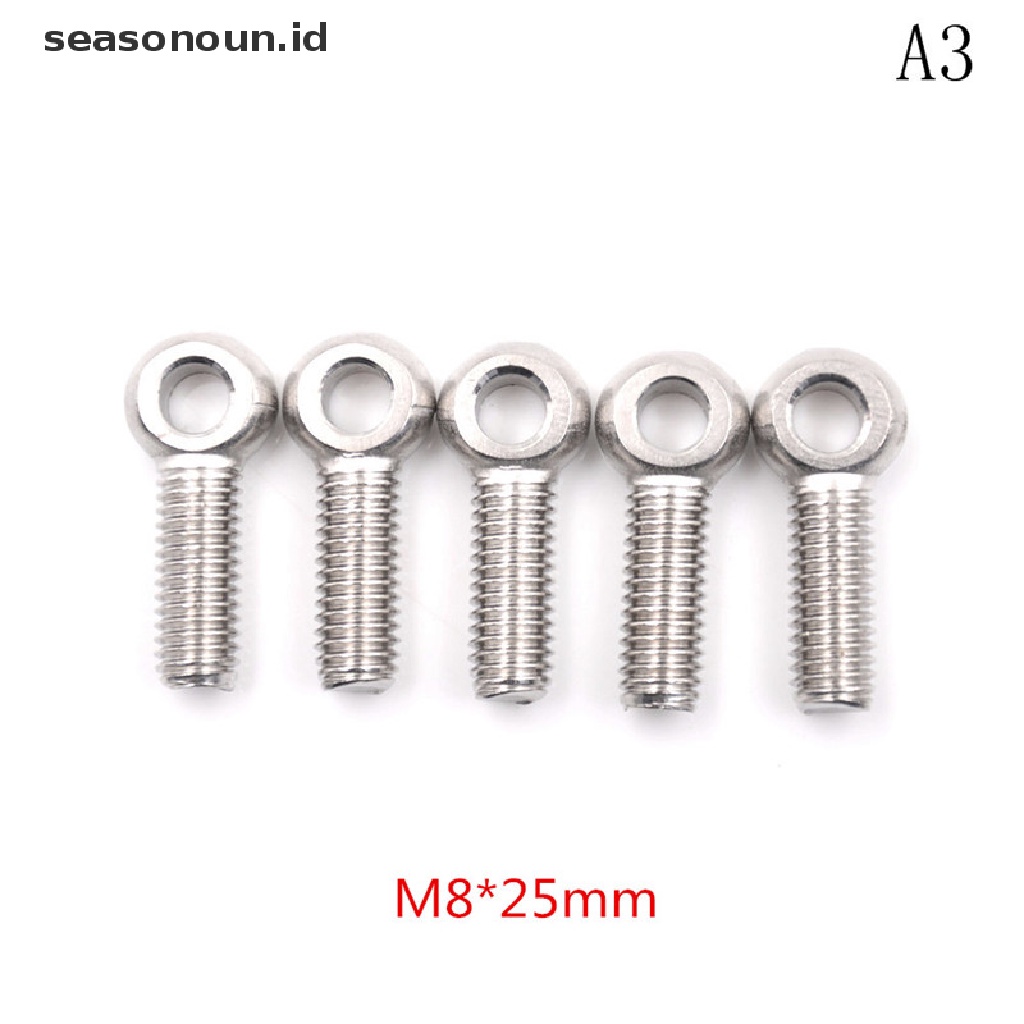 5 Pcs Baut M5 M6 M8 M10 M12 Bahan Stainless Steel