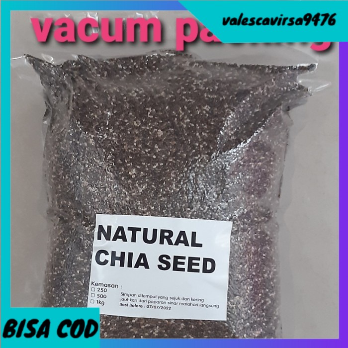 

⭐BISA COD⭐ premium chiaseed / chia seed 1kg