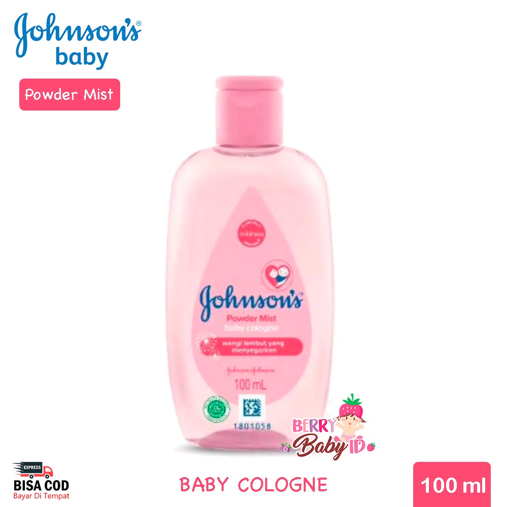 Johnson's Baby Cologne Parfum Bayi Anak Minyak Wangi 100ml Johnsons Berry Mart