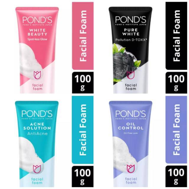 facial foam ponds terbaru