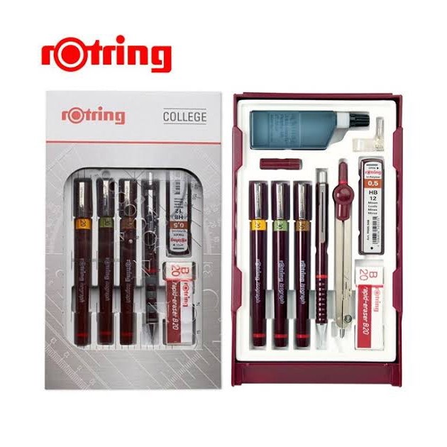

(TERLARIS) ROTRING COLLEGE SET ISOGRAPH