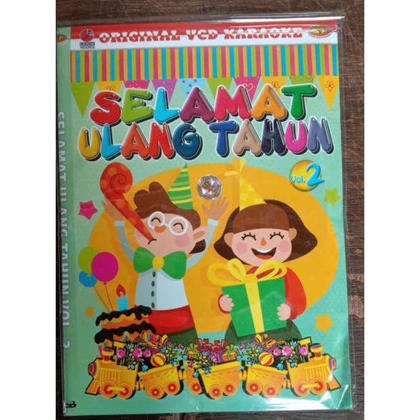 Kaset Vcd original lagu selamat ulang tahun vol 2