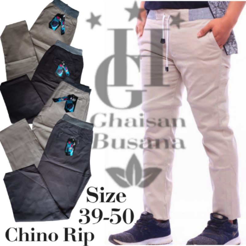 CELANA CHINOS PANJANG KOLOR KARET GRIL ORYGINAL DEWASA