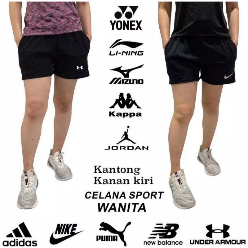 Celana Pendek Running Wanita