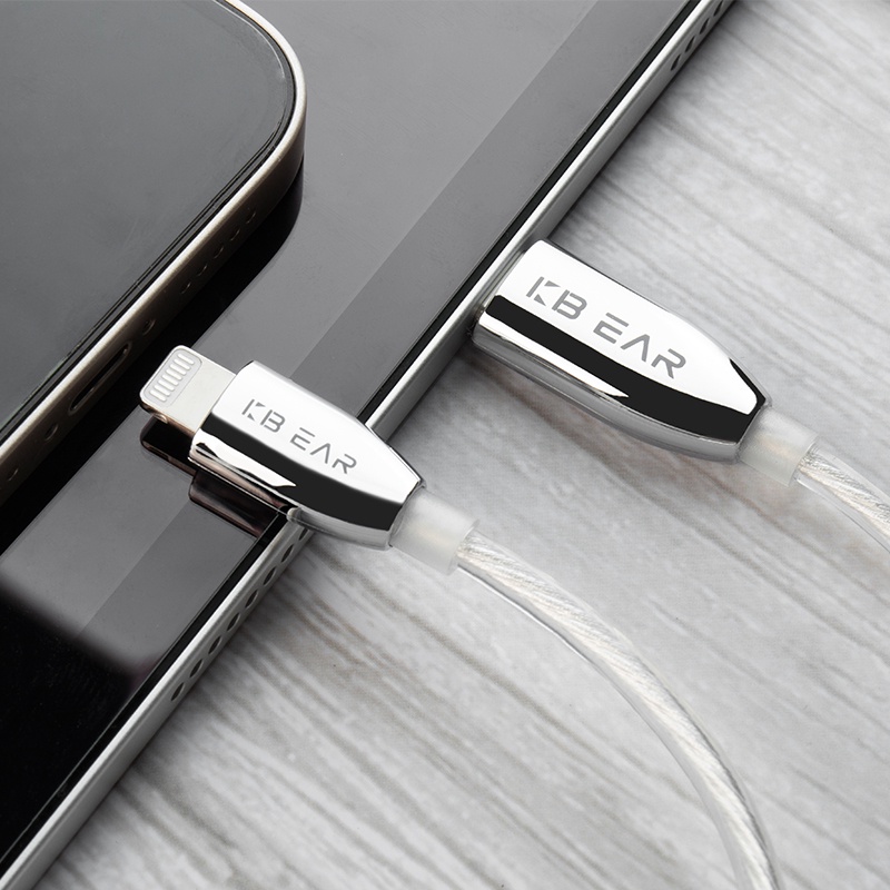 Kbear T1 Adapter Kabel Audio Headphone Earphone In Ear Tipe-C 3.5mm Untuk Android IOS