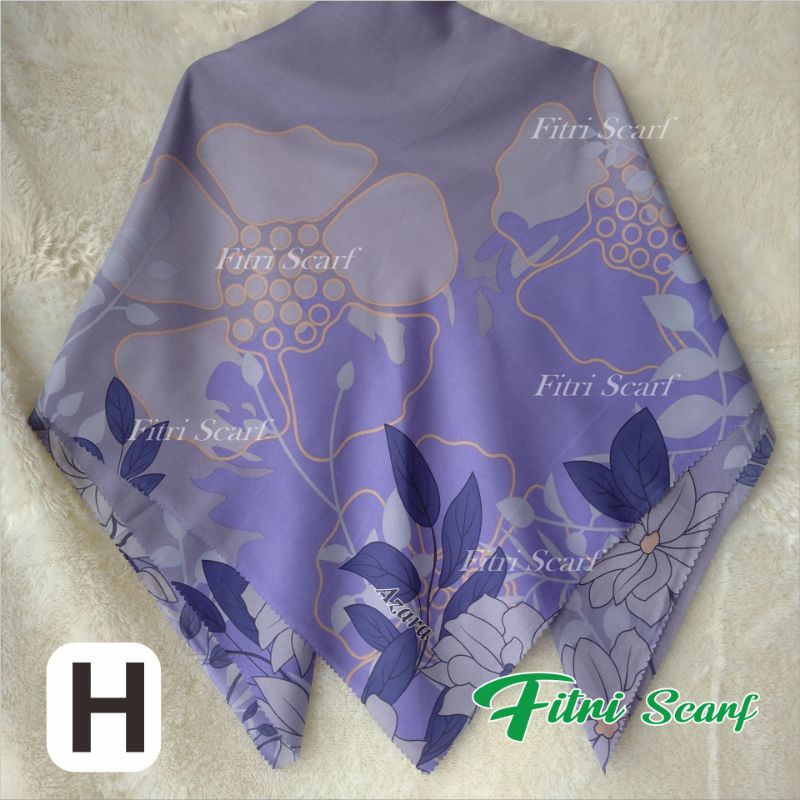 Jilbab PILIH WARNA PILIH MOTIF AZARA LASER segiempat  motif hijab motif kerudung DANISA D1 100-H