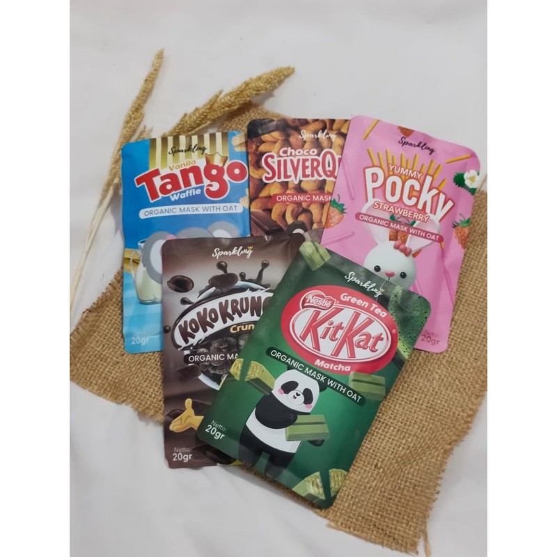 MASKER SNACK ORGANIK BY SPARKLING