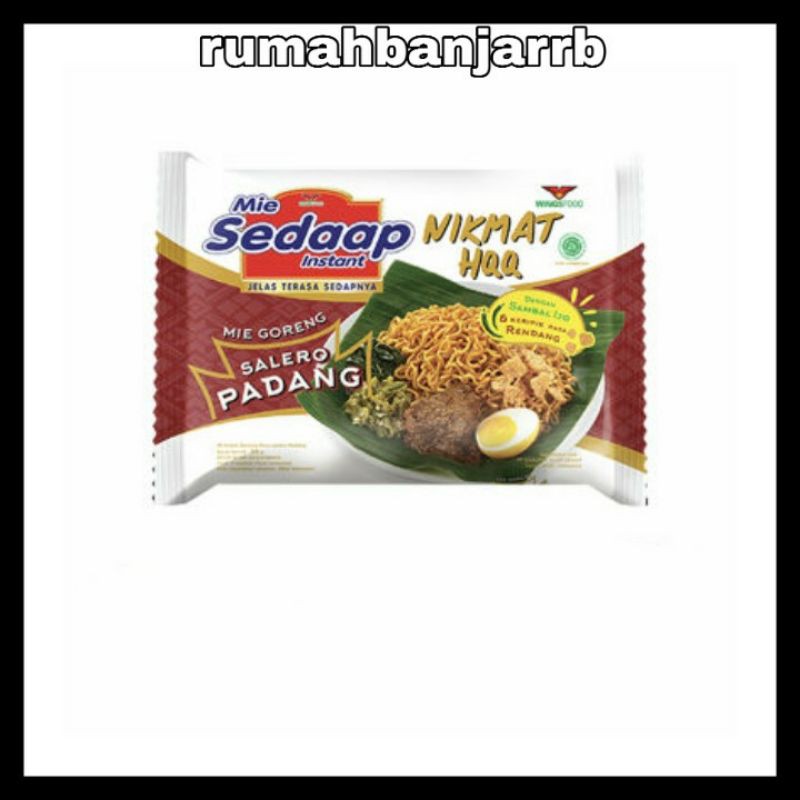 

[BAYAR DI TEMPAT] MIE SEDAAP SALERO PADANG
