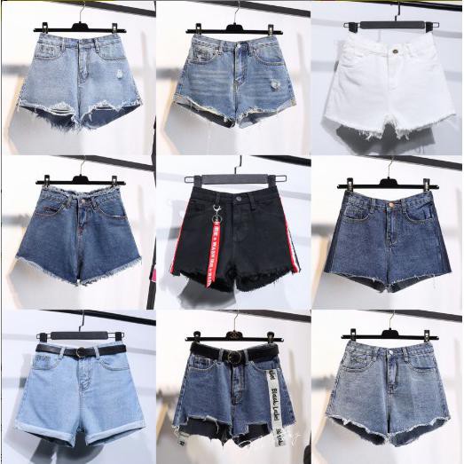 CELANA PENDEK SANTAI | CELANA JEANS PENDEK WANITA FSH
