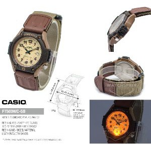 Jual Jam Tangan Casio Forester Original Pria FT 500WC 5B Murah