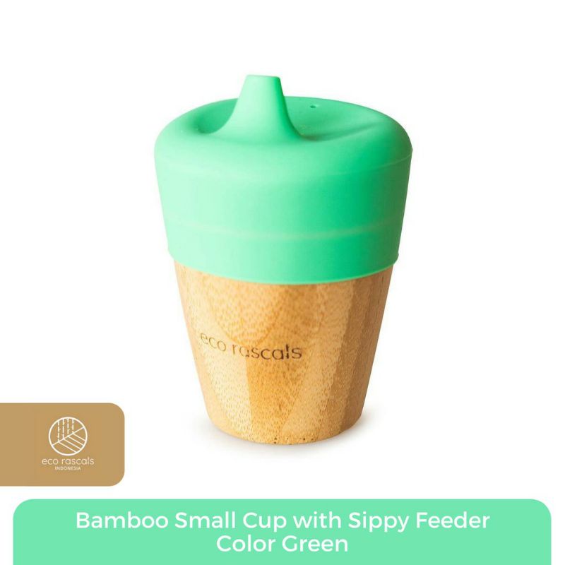 Eco Rascals Bamboo Small Cup with Sippy Feeder