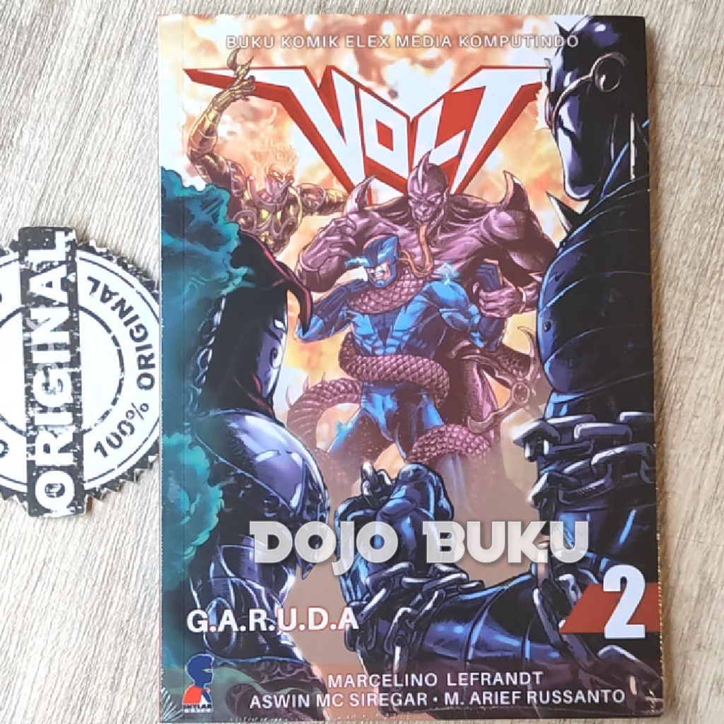 Seri Komik Volt by Skylar Comics, Aswin MC Siregar