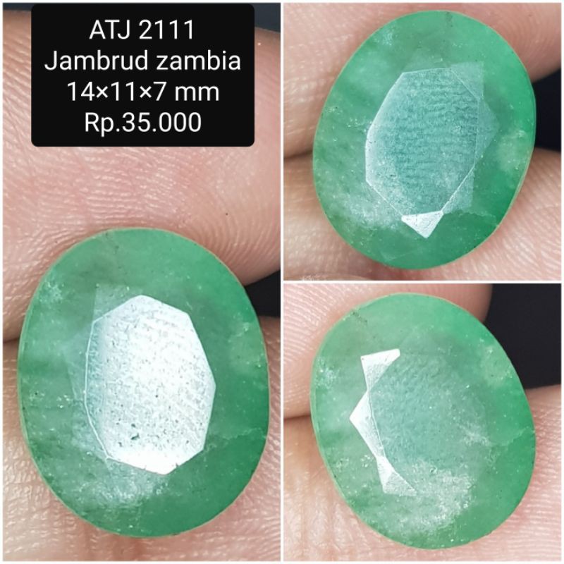 NATURAL BATU MULIA ZAMRUD ZAMBIA TOP QUALITY HARGA TERMURAH KODE ATJ2111