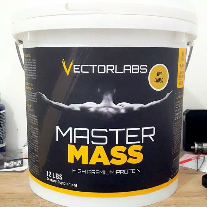 Master Mass 12lb BPOM VECTORLABS EVOMASS SEROIUS MASS SUSU PENAMBAH BERAT BADAN