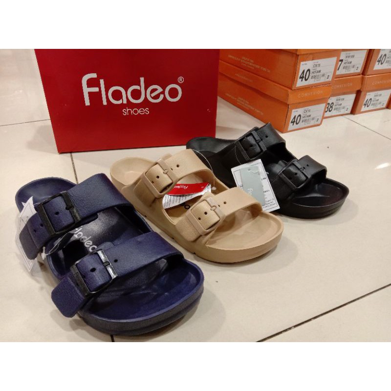 SANDAL KARET FLADEO/SANDAL KARET WANITA/SANDAL KARET PRIA 100% ORIGINAL