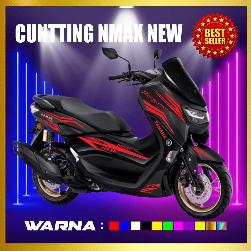 CUTTING STICKER NMAX NEW STICKER CUTTING NMAX BARU 2022