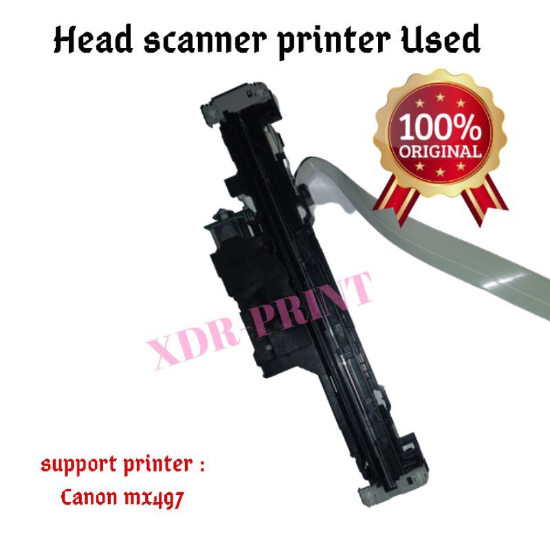 Head scanner dan fotocopy printer canon mx497 bekas like new