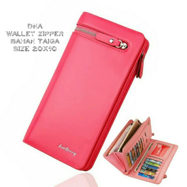 Dompet wanita tipis dompet panjang tempat banyak kartu dan hp