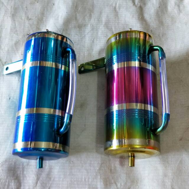 Botol Oli Samping Ninja R Ninja RR Pelangi - Botol Pelangi Oli Samping Ninja Stainles