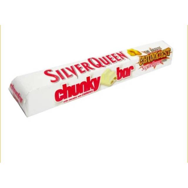 Chunky Bar SilverQueen  cokelat 95 Gram Varian Mede / Almond