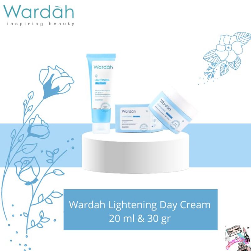 ☃Cutezz_Ching1☃Wardah Lightening Day Cream 20ml