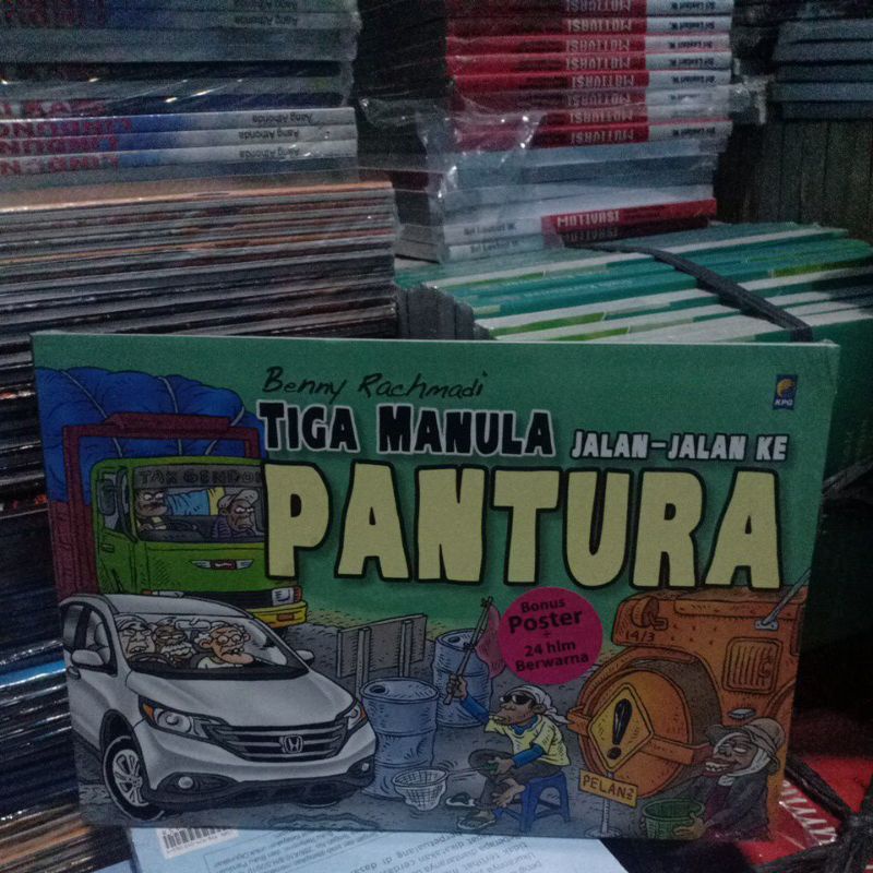 BUKU TIGA MANULA JALAN-JALAN KE PANTURA