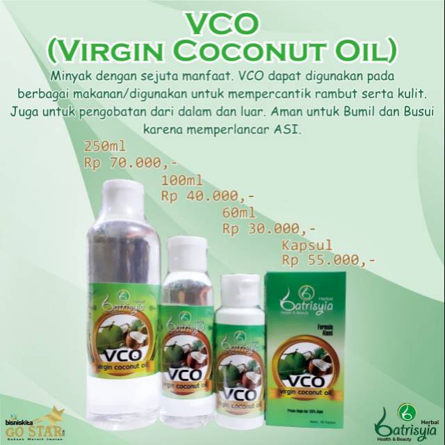 

VCO Batrisyia Herbal