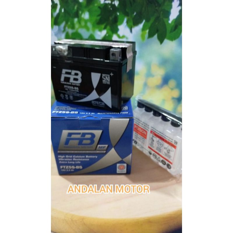 Aki Motor Honda Furukawa Battery(Beat,Blade/125 FI,Revo/FI,Scoopy,Supra x 125/FI,Vario 110/125/CBS)