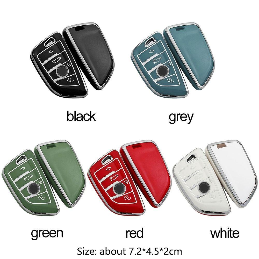 Preva Remote Key Case Soft TPU Pelindung Aksesoris Mobil Key Fob Cover