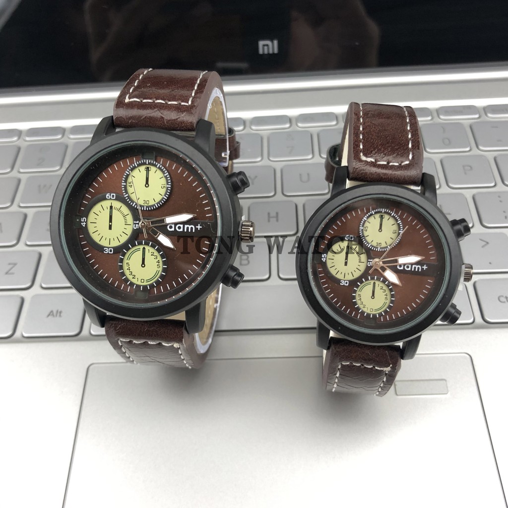 ✅[COD] Jam Tangan Kulit vios murah import grosir premium arloji pria tanggal men watch C18