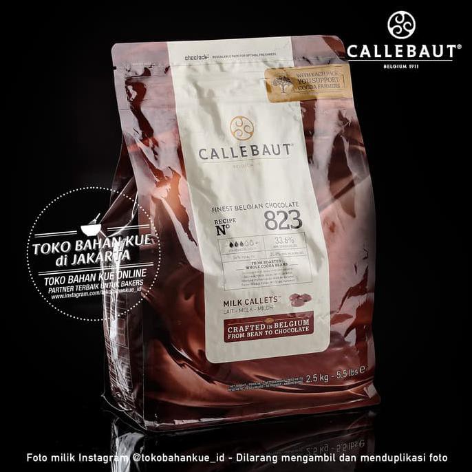 

Callebaut Finest Belgian Chocolate Milk Callets Coklat Susu 2,5kg LIMITED EDITION Kode 672
