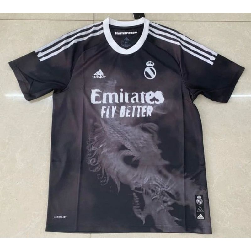 Jersey bola Maadrid versi Humanrace 2020/2021grafe ori