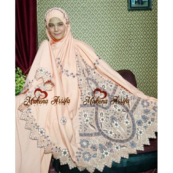 MUKENA DEWASA MUKENA BORDIR PADANG