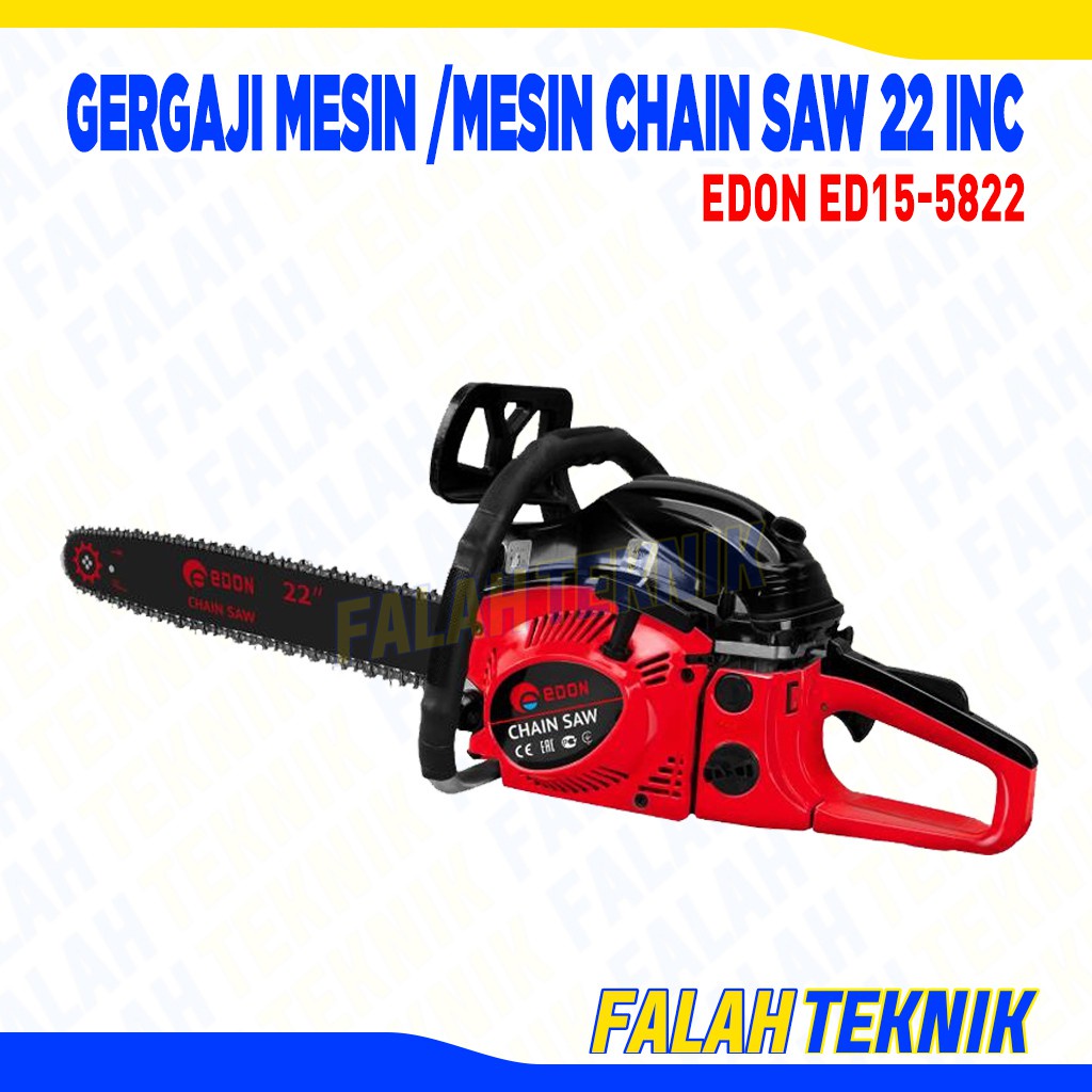 Gergaji Mesin mesin Chain Saw 22 inc EDON ED15-5822
