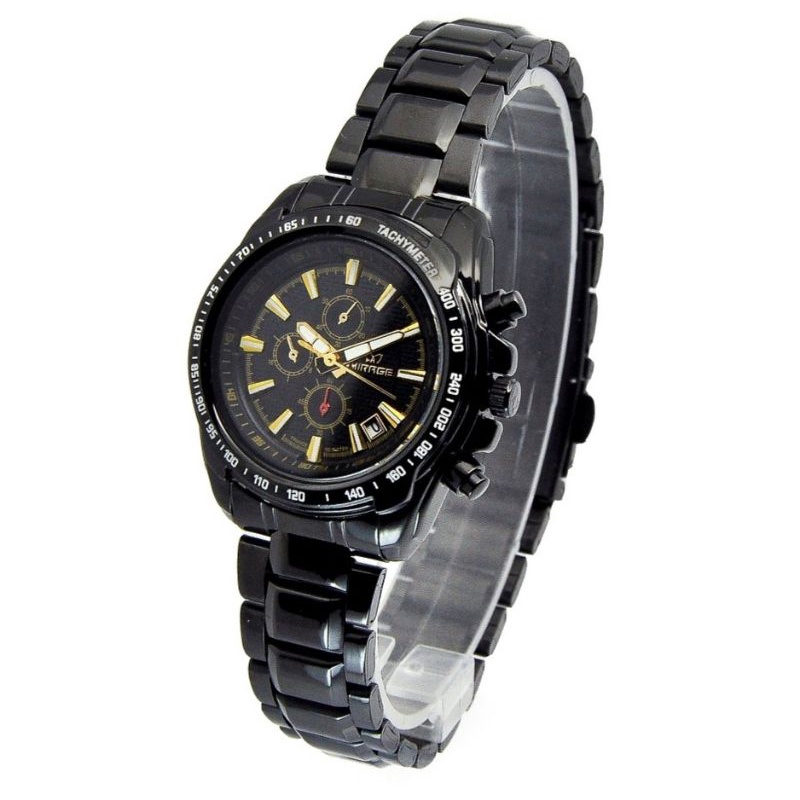 Miragewatch Official Store Jam Tangan Wanita Mirage 8305L Black RoseGold pH Model Terlaris JAM TANGAN WANITA MIRAGE ORIGINAL RANTAI STAINLIS STEL TAHAN AIR_JAM TANGAN CEWEK WATER RESISITANT FREE BOX KANCING_JAM TANGAN CEWEK MIRAGE TAHAN AIR