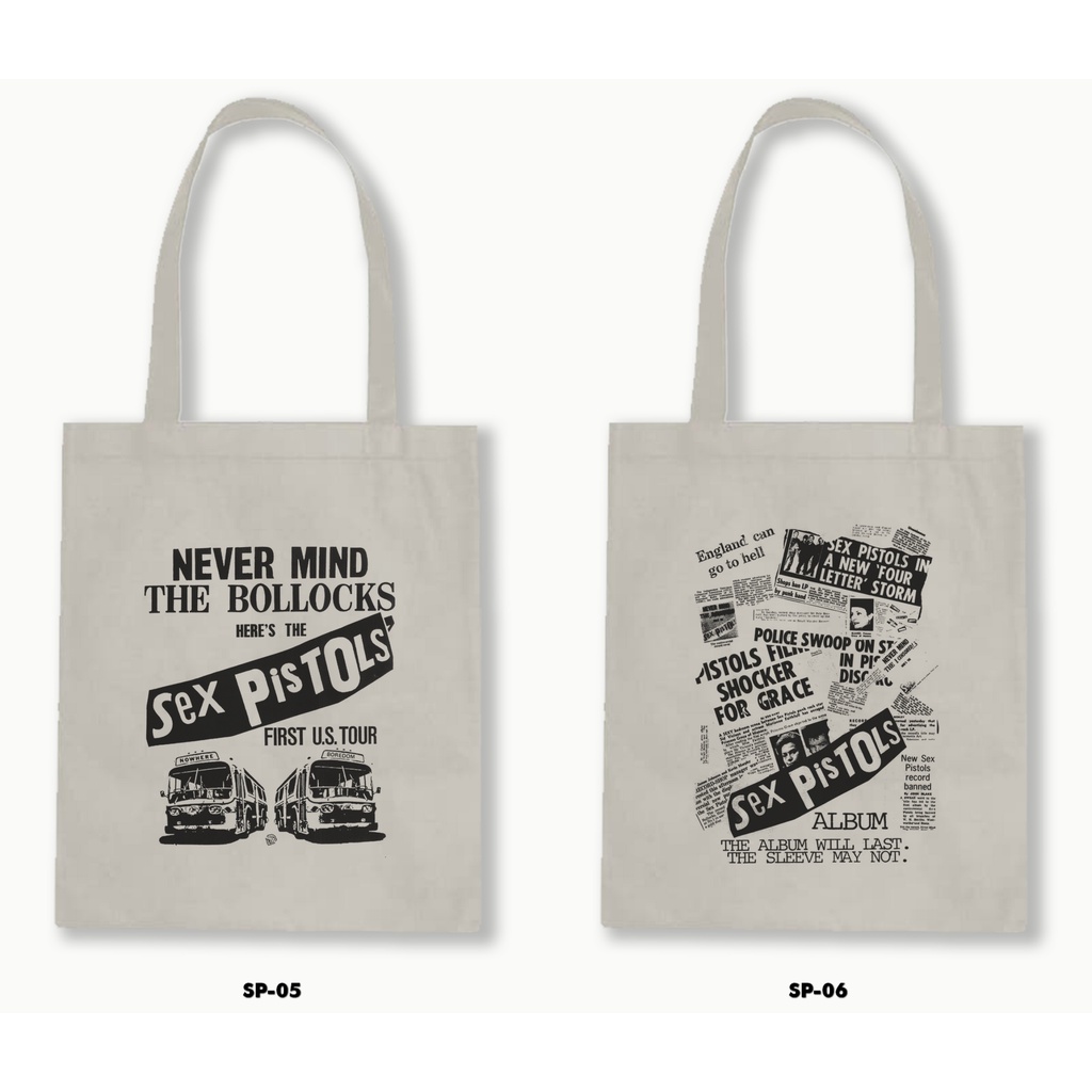 TOTE BAG BLACU - SEX PISTOLS