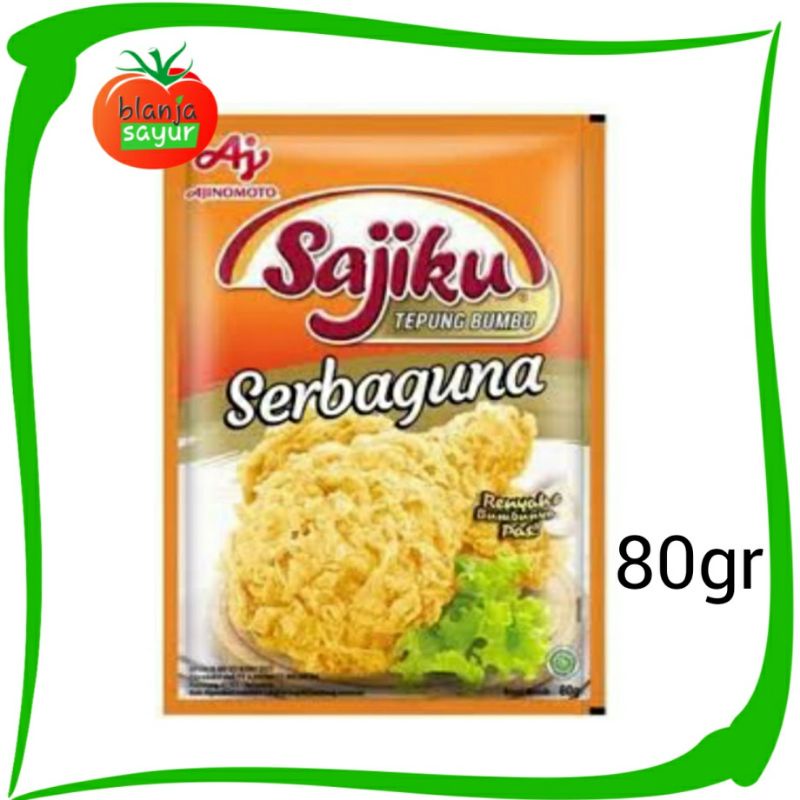 

Sajiku Tepung Bumbu Serbaguna 80gr