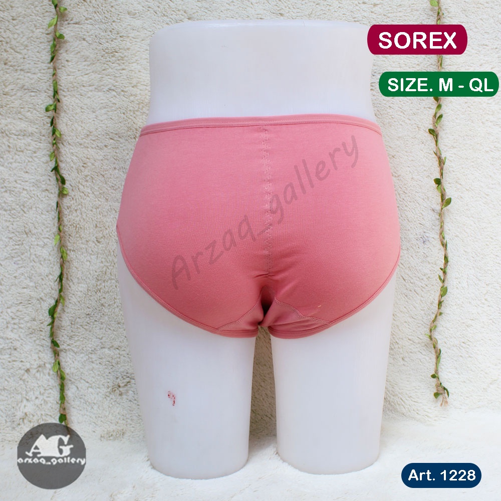 6pc - Sorex Celana dalam wanita|CD Sorex 1228 model Maxi