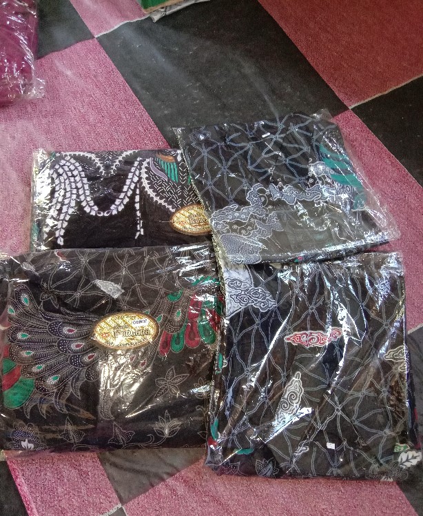 Gamis Couple Keluarga Batik Sarimbit Standard Dan Jumbo Termurah Motif Madu Terbaru