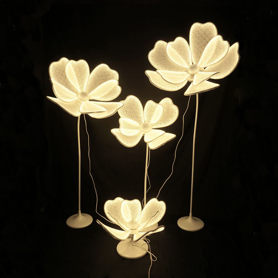Jual Lampu Dekorasi Lampu Berdiri Lampu Pesta Lace LED Flower