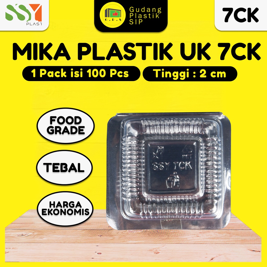 Mika Kue UK 7CK Bening isi 100 / Food Grade