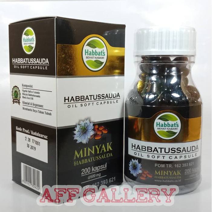 Obat Herbal Habbatussauda Sehat Nabawi Oil Soft Capsule Minyak Jintan 200 Kapsul Shopee Indonesia